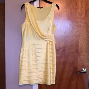Gianni Bini yellow party dress